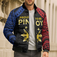 Philippines Independence Day Bomber Puffer Jacket Proud To Be Pinoy LT05 - Polynesian Pride