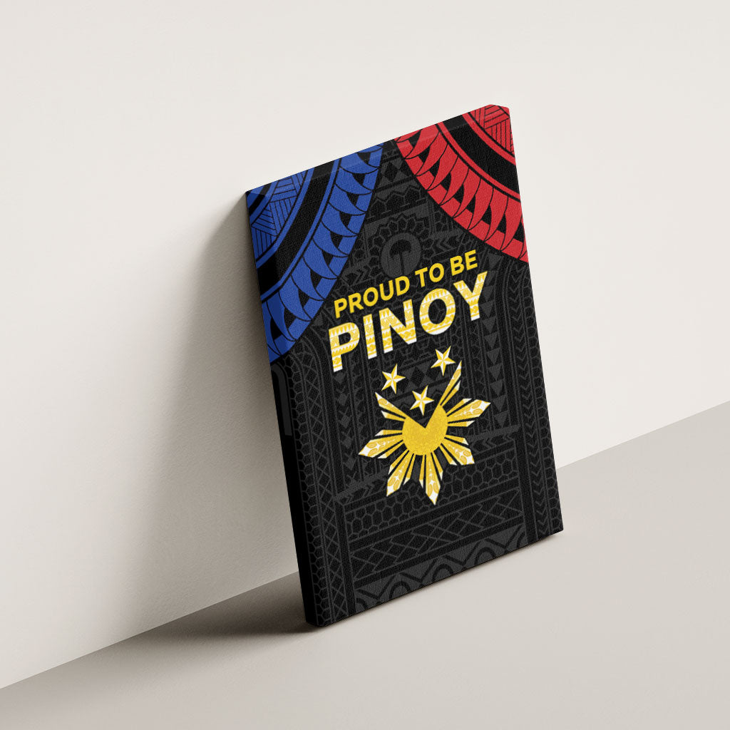Philippines Independence Day Canvas Wall Art Proud To Be Pinoy LT05 - Polynesian Pride