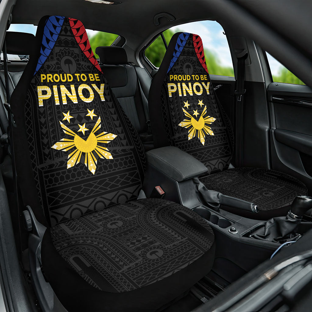 Philippines Independence Day Car Seat Cover Proud To Be Pinoy