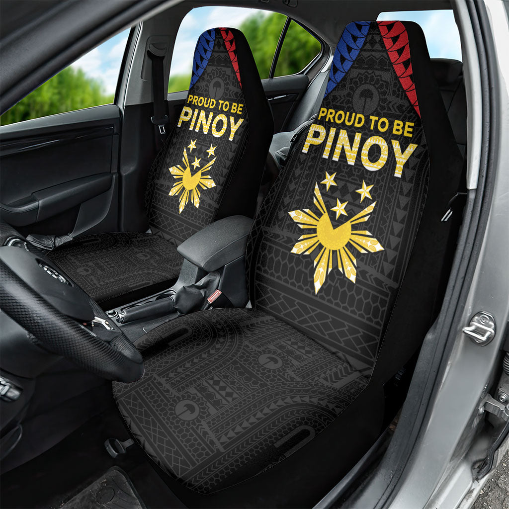 Philippines Independence Day Car Seat Cover Proud To Be Pinoy LT05 - Polynesian Pride