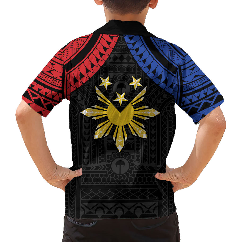 Philippines Independence Day Family Matching Short Sleeve Bodycon Dress and Hawaiian Shirt Proud To Be Pinoy