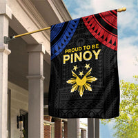 Philippines Independence Day Garden Flag Proud To Be Pinoy LT05 House Flag Black - Polynesian Pride