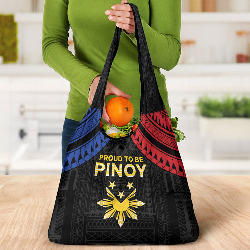 Philippines Independence Day Grocery Bag Proud To Be Pinoy LT05 - Polynesian Pride