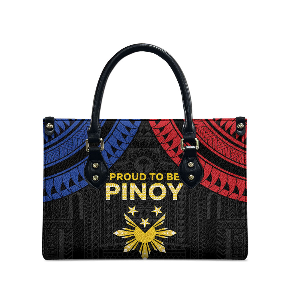 Philippines Independence Day Leather Bag Proud To Be Pinoy LT05 - Polynesian Pride