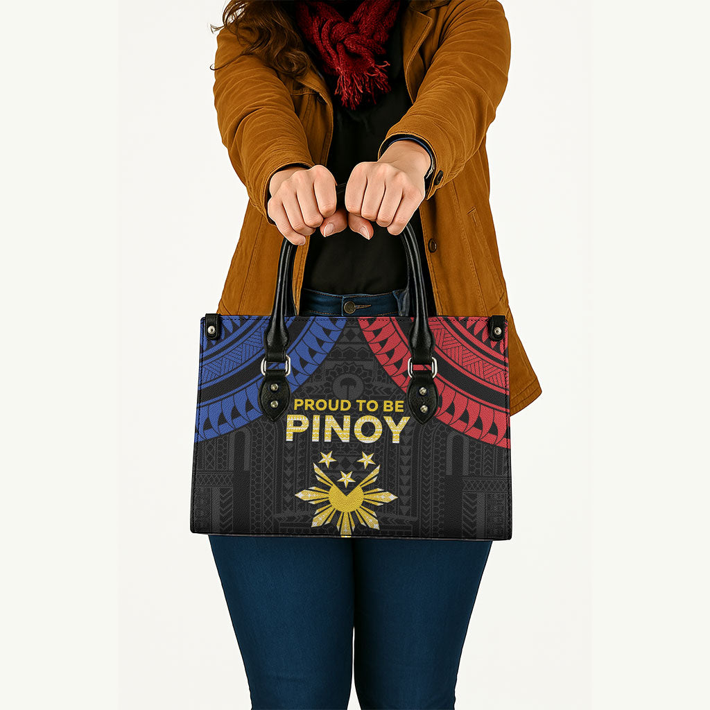 Philippines Independence Day Leather Bag Proud To Be Pinoy LT05 - Polynesian Pride