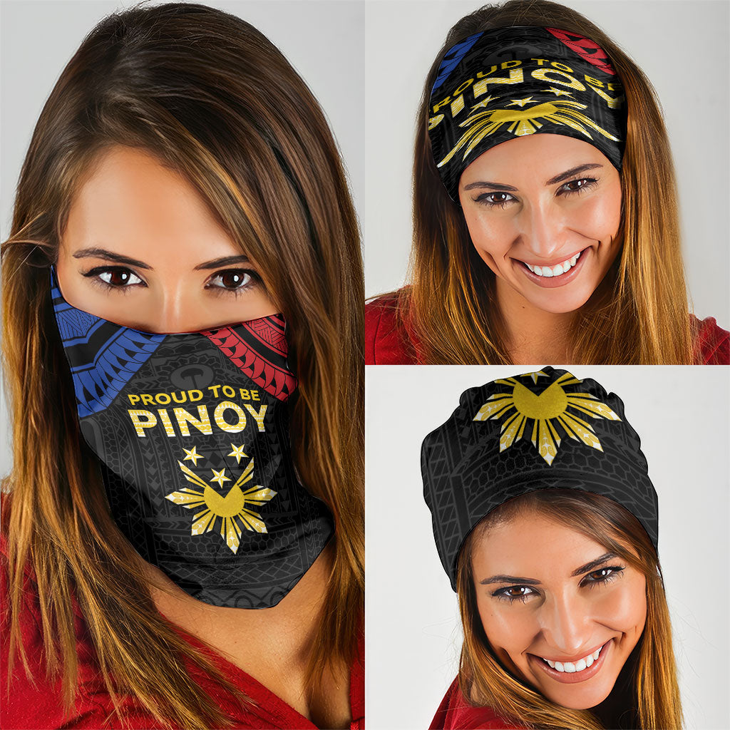 Philippines Independence Day Neck Gaiter Proud To Be Pinoy LT05 - Polynesian Pride