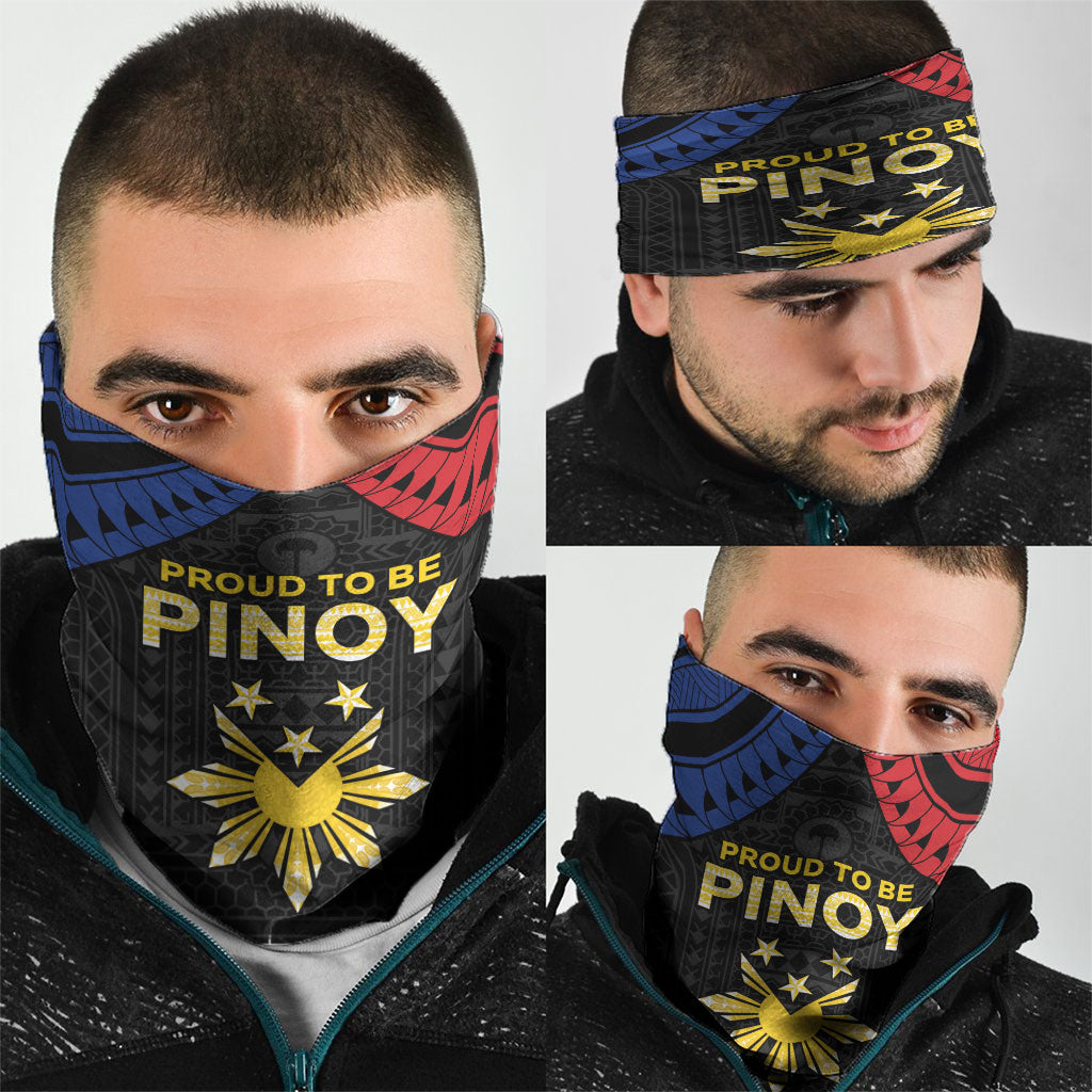 Philippines Independence Day Neck Gaiter Proud To Be Pinoy LT05 - Polynesian Pride