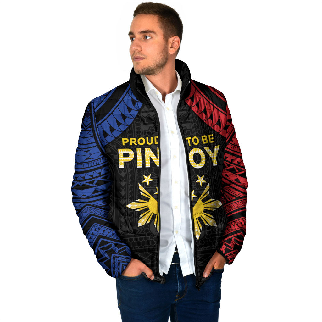 Philippines Independence Day Padded Jacket Proud To Be Pinoy