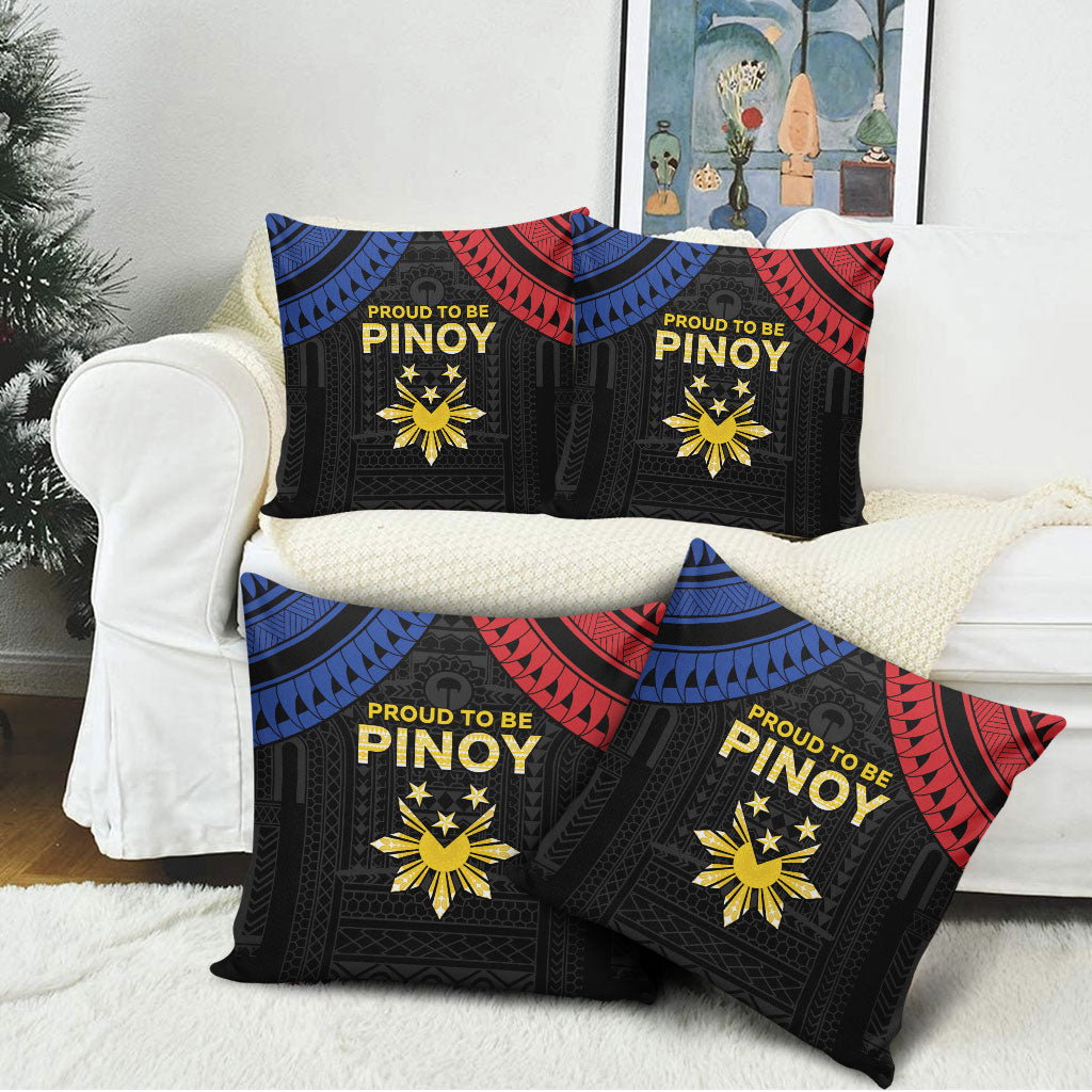 Philippines Independence Day Pillow Cover Proud To Be Pinoy