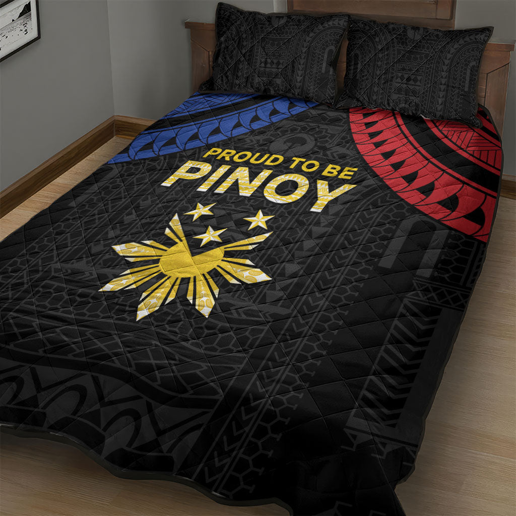 Philippines Independence Day Quilt Bed Set Proud To Be Pinoy LT05 - Polynesian Pride