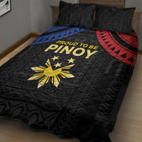 Philippines Independence Day Quilt Bed Set Proud To Be Pinoy LT05 - Polynesian Pride