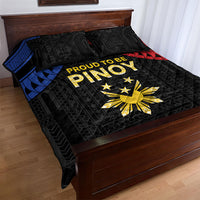 Philippines Independence Day Quilt Bed Set Proud To Be Pinoy LT05 - Polynesian Pride
