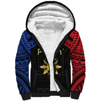 Philippines Independence Day Sherpa Hoodie Proud To Be Pinoy LT05 Unisex Black - Polynesian Pride