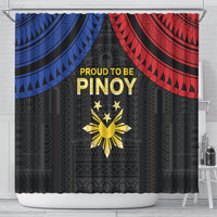 Philippines Independence Day Shower Curtain Proud To Be Pinoy LT05 - Polynesian Pride
