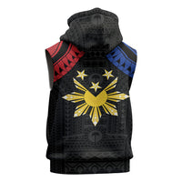 Philippines Independence Day Sleeveless Hoodie Proud To Be Pinoy