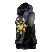 Philippines Independence Day Sleeveless Hoodie Proud To Be Pinoy