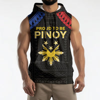Philippines Independence Day Sleeveless Hoodie Proud To Be Pinoy