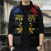 Philippines Independence Day Sleeveless Puffer Jacket Proud To Be Pinoy LT05 - Polynesian Pride