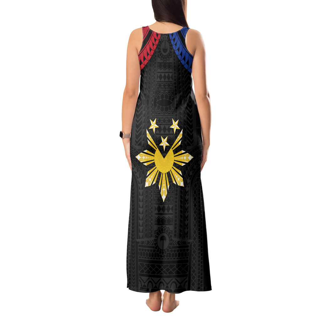 Philippines Independence Day Tank Maxi Dress Proud To Be Pinoy LT05 - Polynesian Pride
