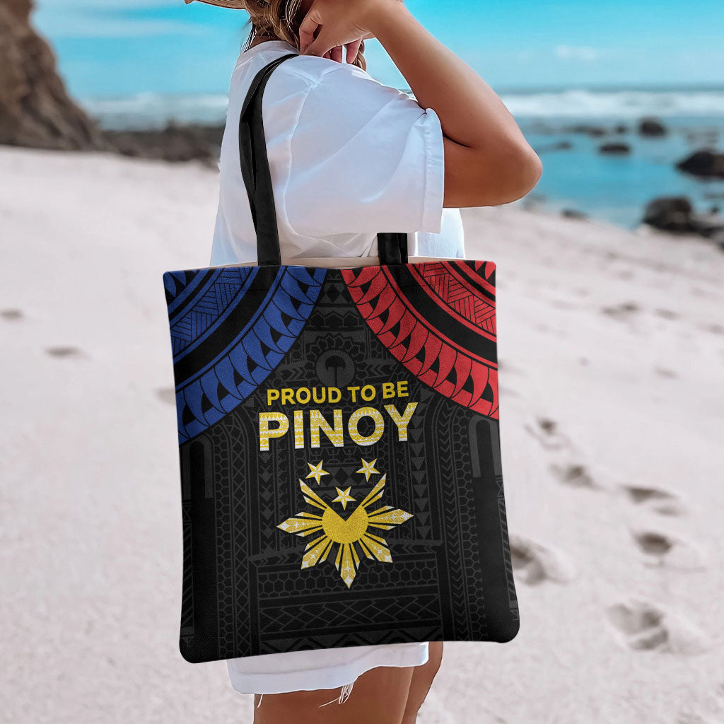 Philippines Independence Day Tote Bag Proud To Be Pinoy LT05 - Polynesian Pride