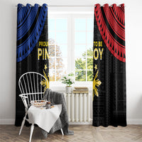 Philippines Independence Day Window Curtain Proud To Be Pinoy LT05 - Polynesian Pride