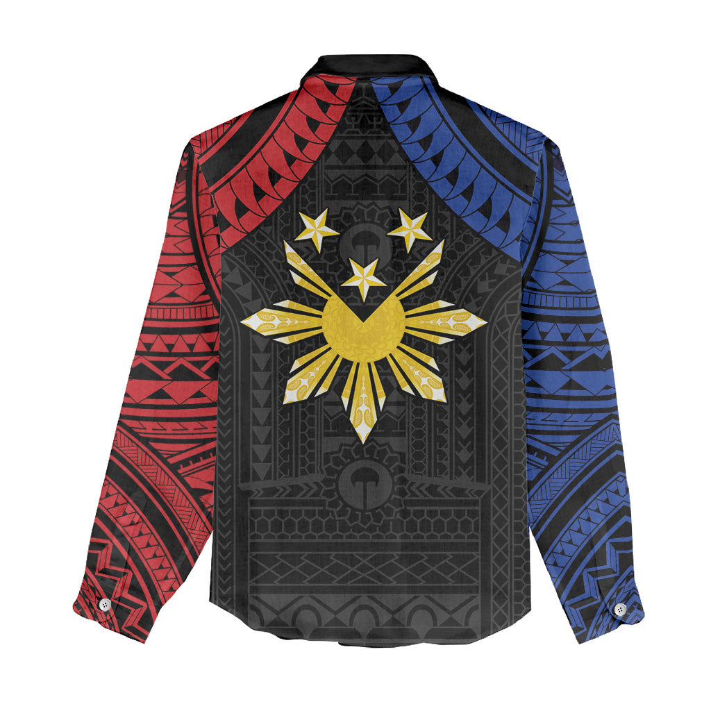 Philippines Independence Day Women Casual Shirt Proud To Be Pinoy LT05 - Polynesian Pride