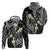 Plumeria With Black Polynesian Tattoo Pattern Hoodie