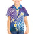 Plumeria With Galaxy Polynesian Tattoo Pattern Family Matching Puletasi and Hawaiian Shirt