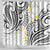 Plumeria With White Polynesian Tattoo Pattern Shower Curtain