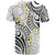 Plumeria With White Polynesian Tattoo Pattern T Shirt