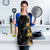 Hawaiian Honu And Surfboards Apron Gold Style - Polynesian Pride