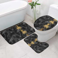Hawaiian Honu And Surfboards Bathroom Set Gold Style - Polynesian Pride