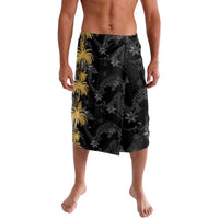 Hawaiian Honu And Surfboards Lavalava Gold Style - Polynesian Pride