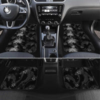 Hawaiian Honu And Surfboards Car Mats Silver Style - Polynesian Pride