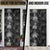 Hawaiian Honu And Surfboards Door Cover Silver Style - Polynesian Pride