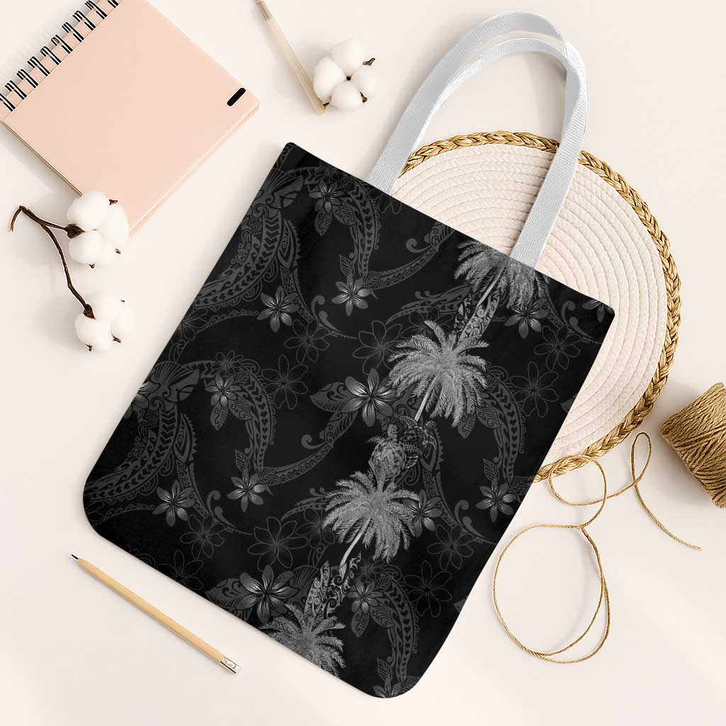 Hawaiian Honu And Surfboards Tote Bag Silver Style - Polynesian Pride