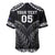 Custom New Zealand Maori Tiki Rugby Baseball Jersey Go Aotearoa Maori Pattern