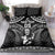 Custom New Zealand Maori Tiki Rugby Bedding Set Go Aotearoa Maori Pattern