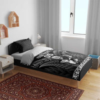 Custom New Zealand Maori Tiki Rugby Bedding Set Go Aotearoa Maori Pattern