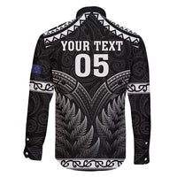 Custom New Zealand Maori Tiki Rugby Family Matching Mermaid Dress and Hawaiian Shirt Go Aotearoa Maori Pattern