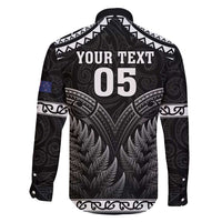 Custom New Zealand Maori Tiki Rugby Family Matching Short Sleeve Bodycon Dress and Hawaiian Shirt Go Aotearoa Maori Pattern