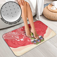 Puerto Rico Bathroom Set Coqui Frog With Polynesian Pattern LT05 - Polynesian Pride