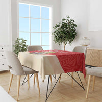 Puerto Rico Tablecloth Coqui Frog With Polynesian Pattern LT05 - Polynesian Pride