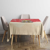 Puerto Rico Tablecloth Coqui Frog With Polynesian Pattern LT05 - Polynesian Pride