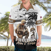 Hawaii Veterans Day Hawaiian Shirt Honor The Fallen Flag Grunge Style LT05 - Polynesian Pride
