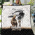 Hawaii Veterans Day Quilt Honor The Fallen Flag Grunge Style