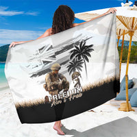 Hawaii Veterans Day Sarong Honor The Fallen Flag Grunge Style
