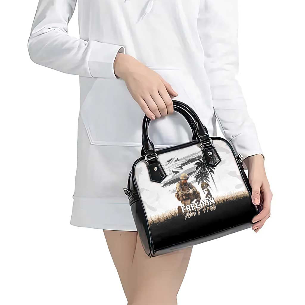 Hawaii Veterans Day Shoulder Handbag Honor The Fallen Flag Grunge Style