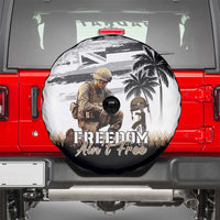 Hawaii Veterans Day Spare Tire Cover Honor The Fallen Flag Grunge Style LT05 - Polynesian Pride