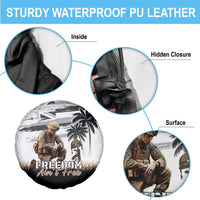 Hawaii Veterans Day Spare Tire Cover Honor The Fallen Flag Grunge Style LT05 - Polynesian Pride